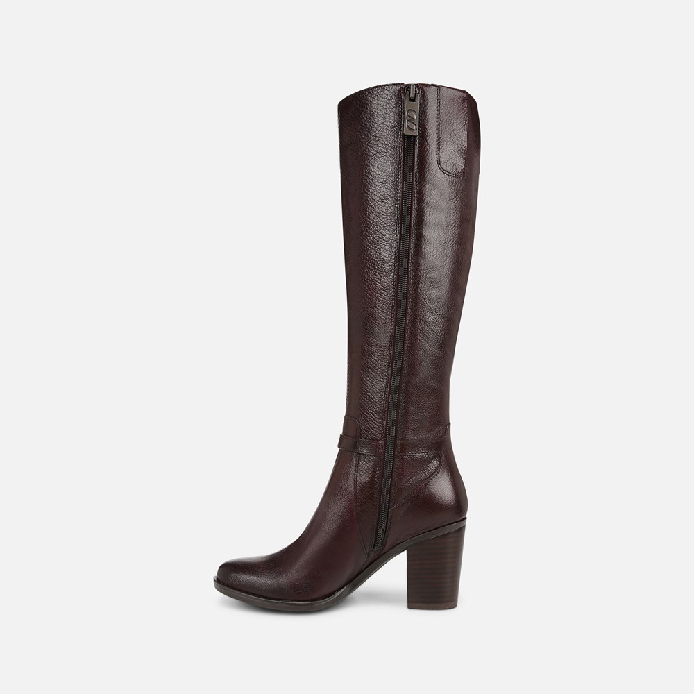 Naturalizer Kalina Knee High Boot - Wine Leather