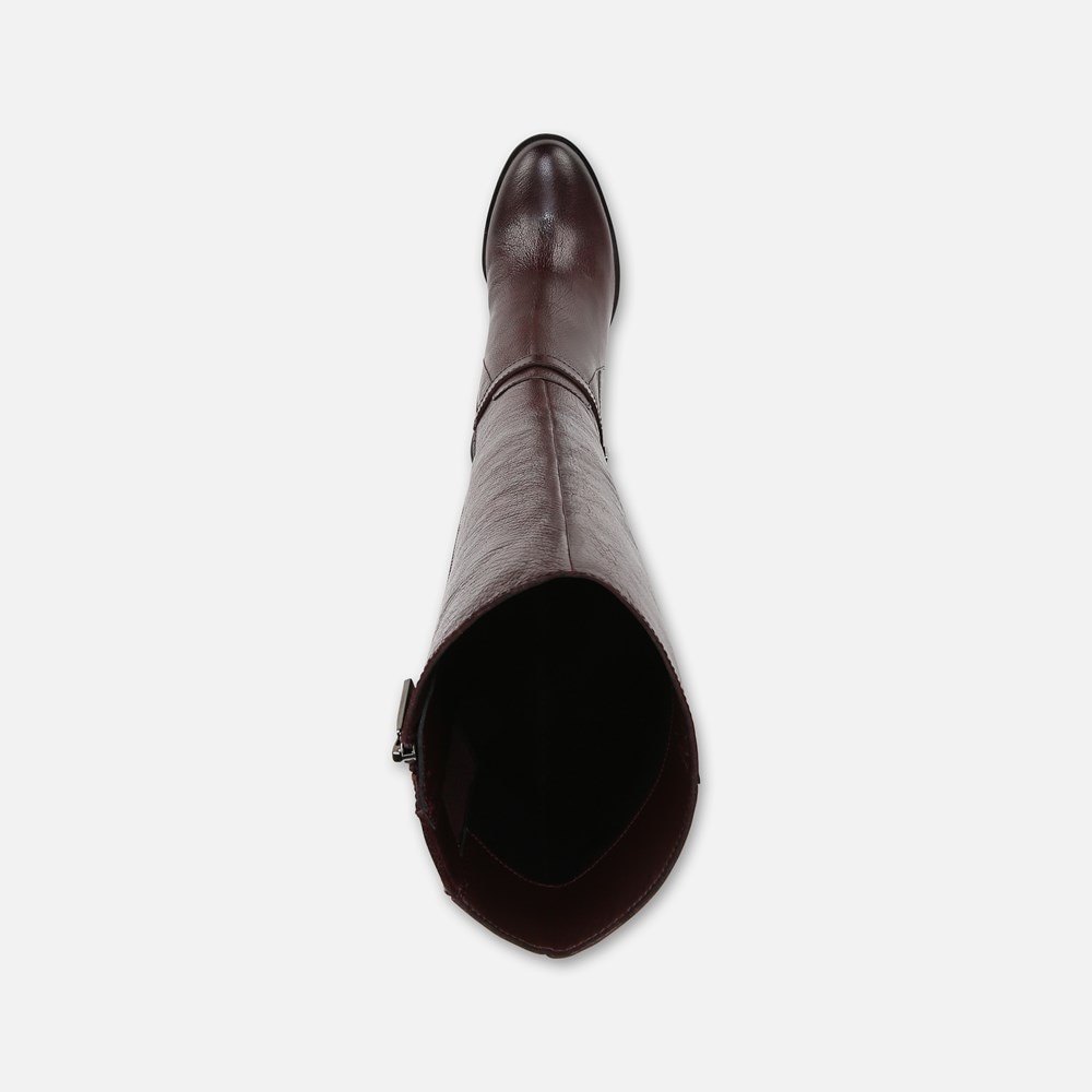 Naturalizer Kalina Knee High Boot - Wine Leather
