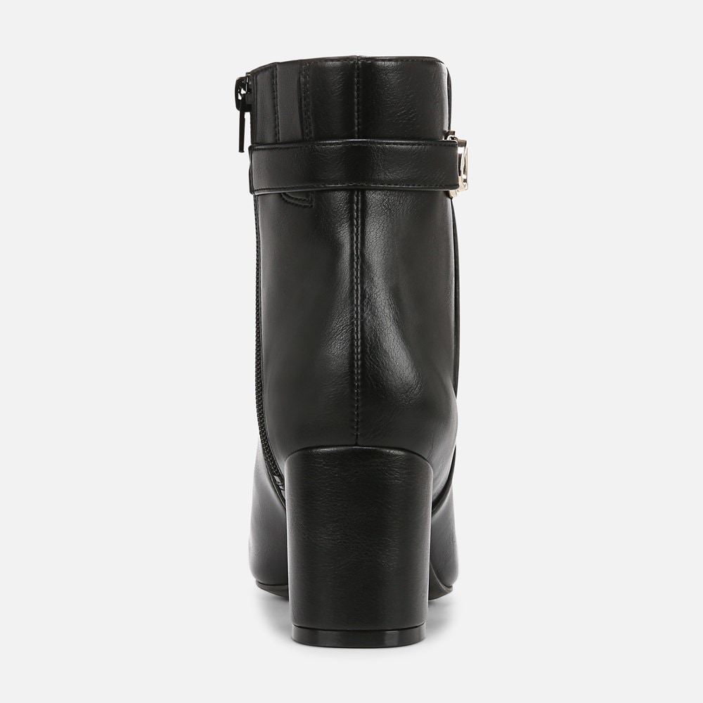 Naturalizer Lottie Ankle Bootie - Black Faux Leather