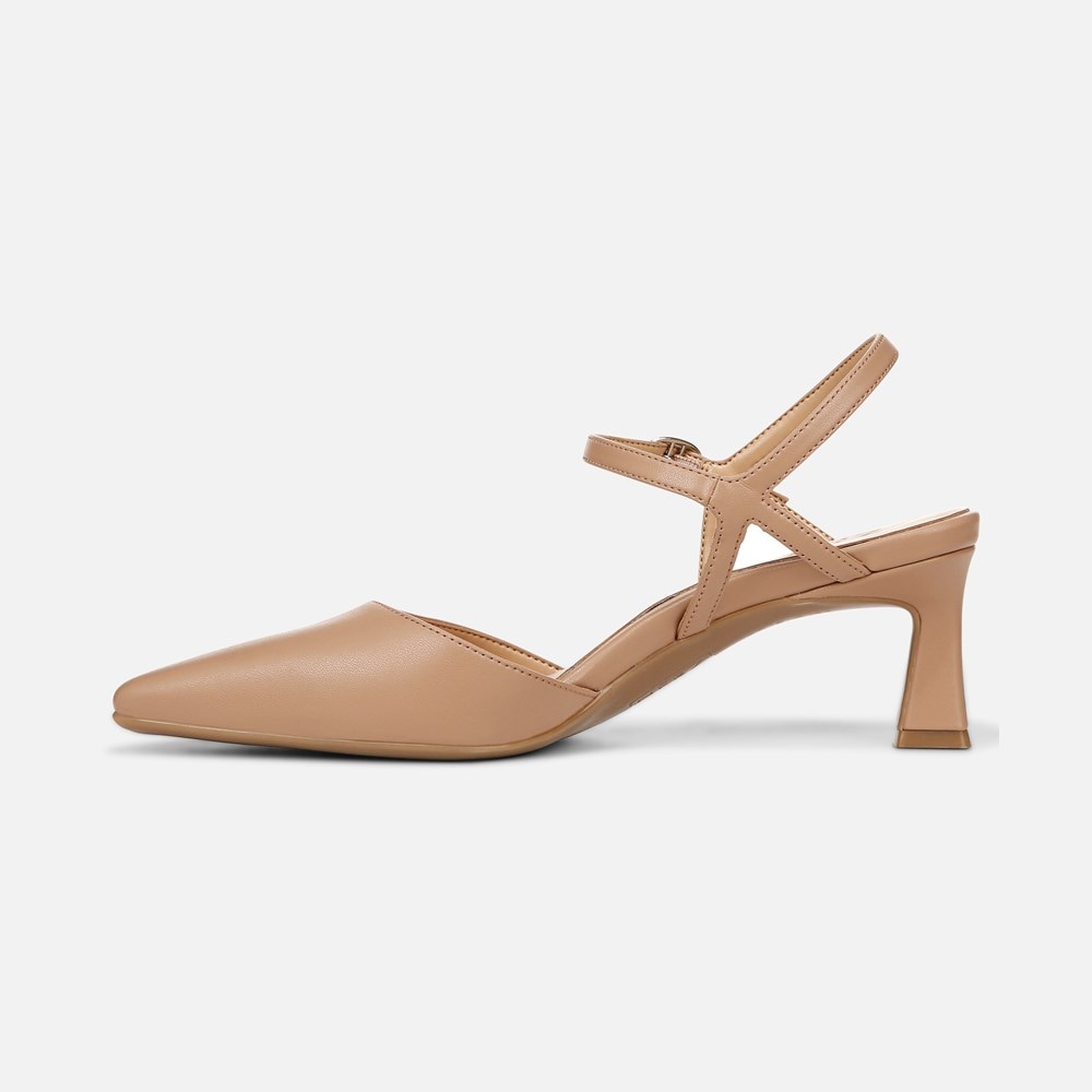 Naturalizer Tara Dress Shoe - Taupe Faux Leather