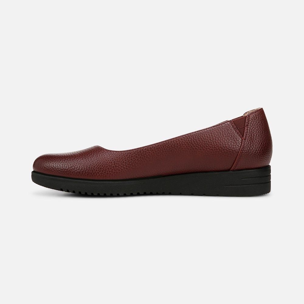 Naturalizer SOUL Idea Ballet Flat - Wine Faux Leather