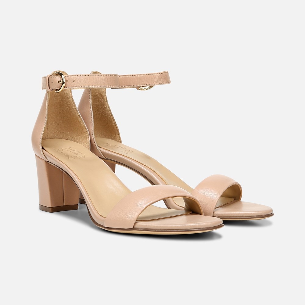 Naturalizer Vera Dress Sandal - Creme Brulee Leather