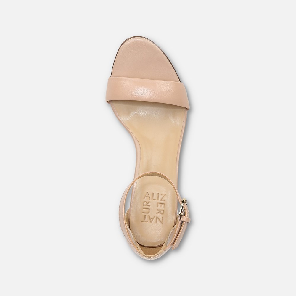 Naturalizer Vera Dress Sandal - Creme Brulee Leather