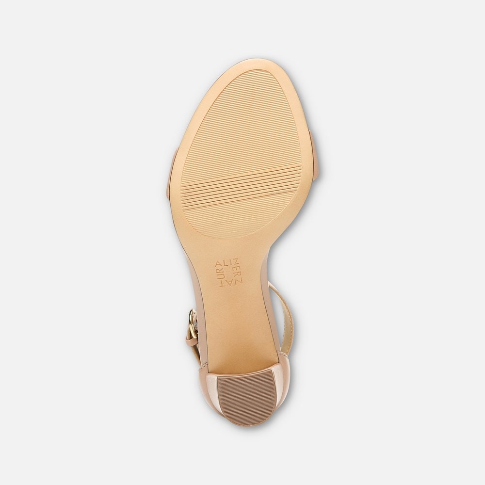 Naturalizer Vera Dress Sandal - Creme Brulee Leather