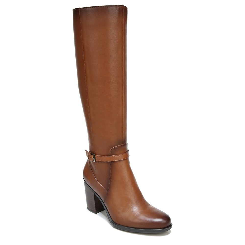 Naturalizer Kalina Narrow Calf Knee High Boot - Cider Leather