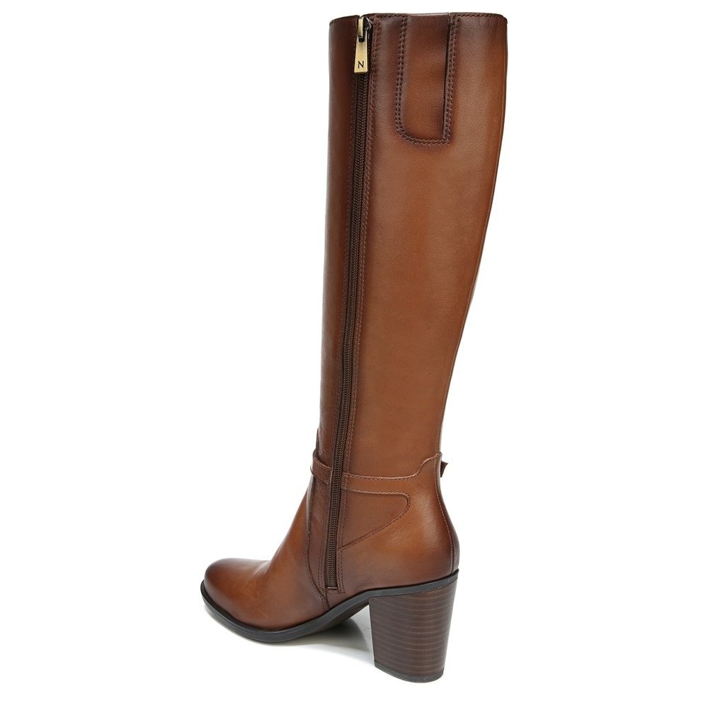 Naturalizer Kalina Narrow Calf Knee High Boot - Cider Leather