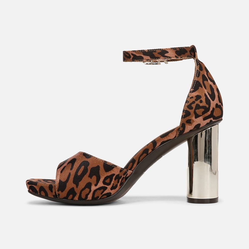 Naturalizer Malia Dress Sandal - Leopard Print Fabric