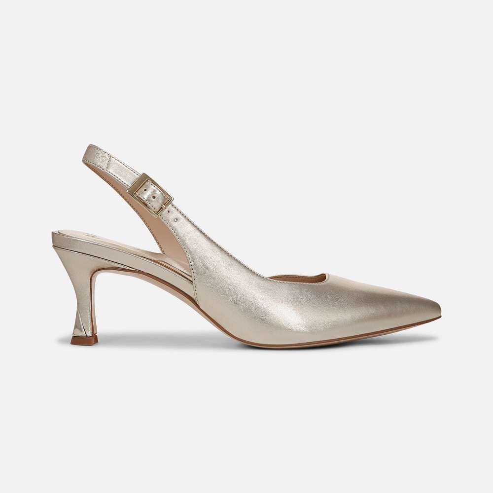 Naturalizer 27 EDIT Felicia 4 Slingback Dress Shoe - Champagne Leather