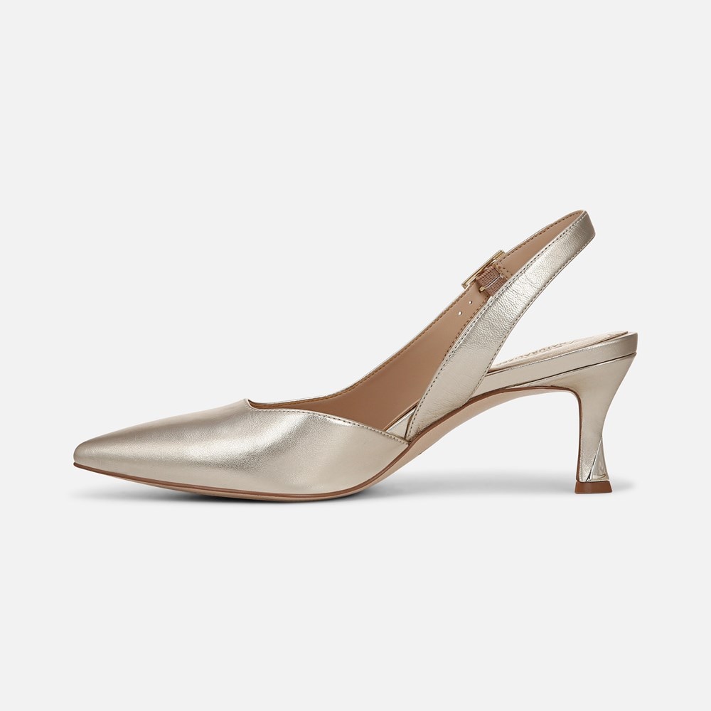 Naturalizer 27 EDIT Felicia 4 Slingback Dress Shoe - Champagne Leather