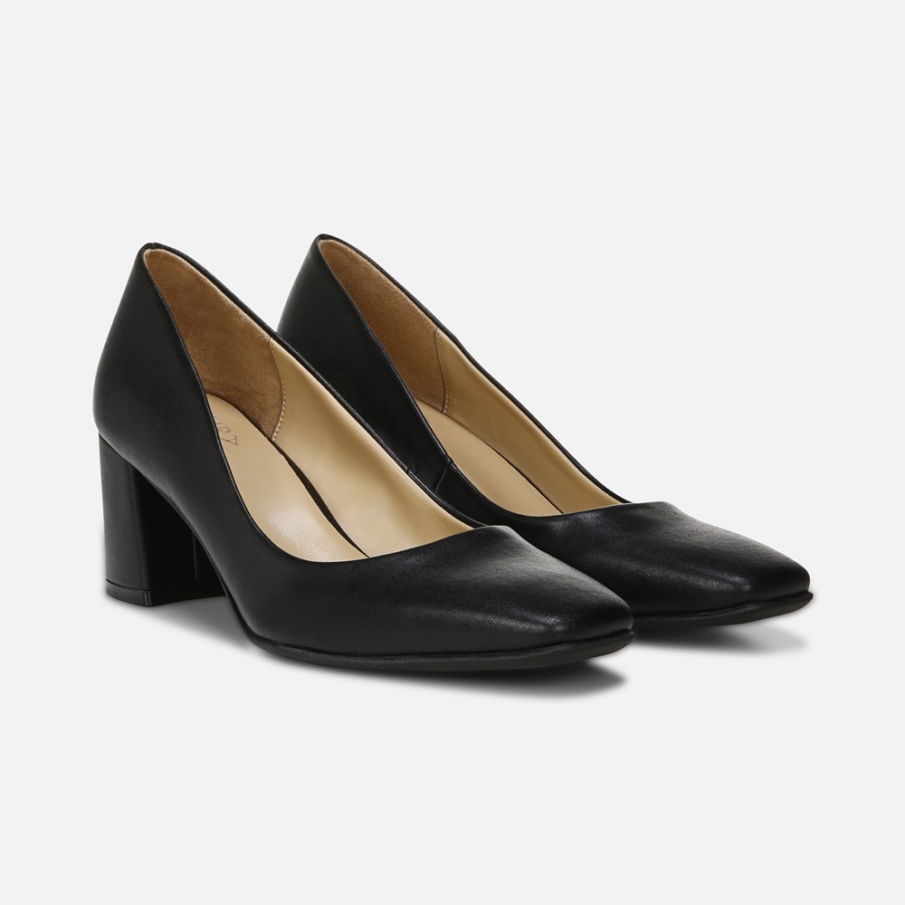 Naturalizer Warner Pump - Black Synthetic