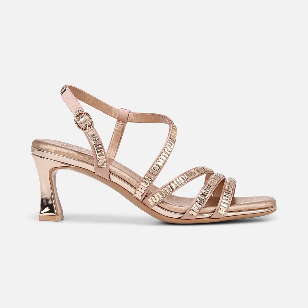 Naturalizer Galaxy 2 Strappy Sandal - Rose Pink Fabric
