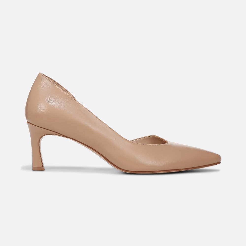 Naturalizer 27 Edit Faith Pump - Creme Brulee Leather