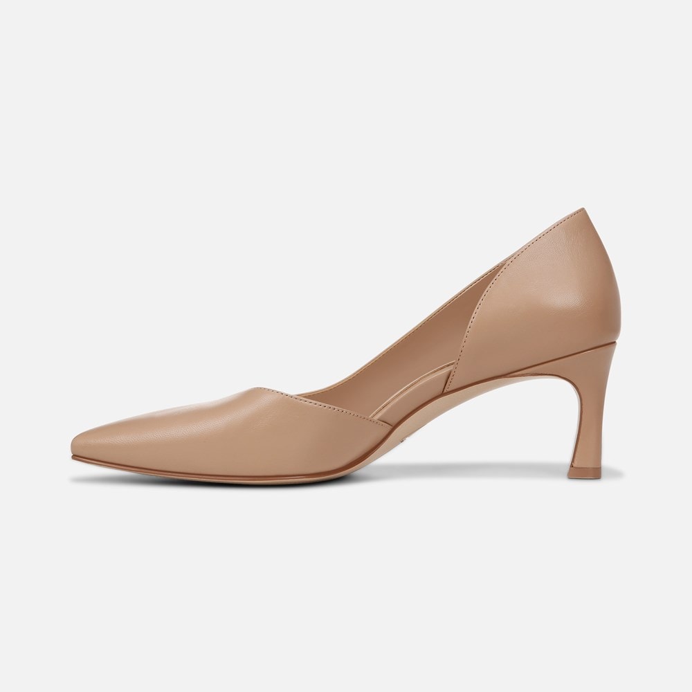 Naturalizer 27 Edit Faith Pump - Creme Brulee Leather