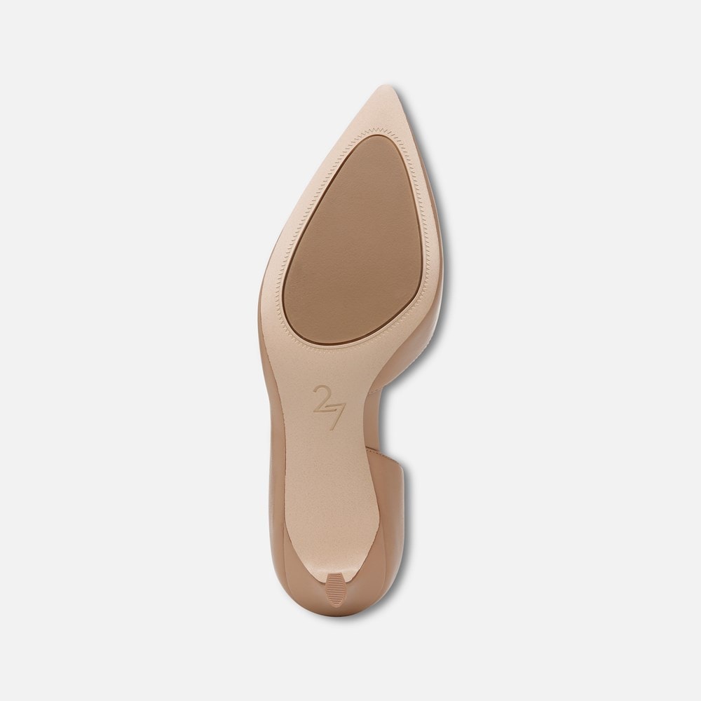 Naturalizer 27 Edit Faith Pump - Creme Brulee Leather