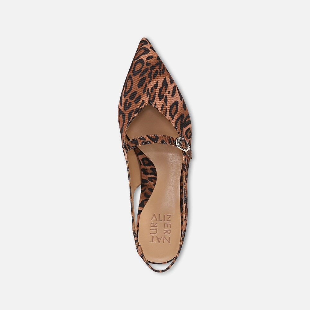 Naturalizer Grayson Mary Jane Slingback - Leopard Print Fabric