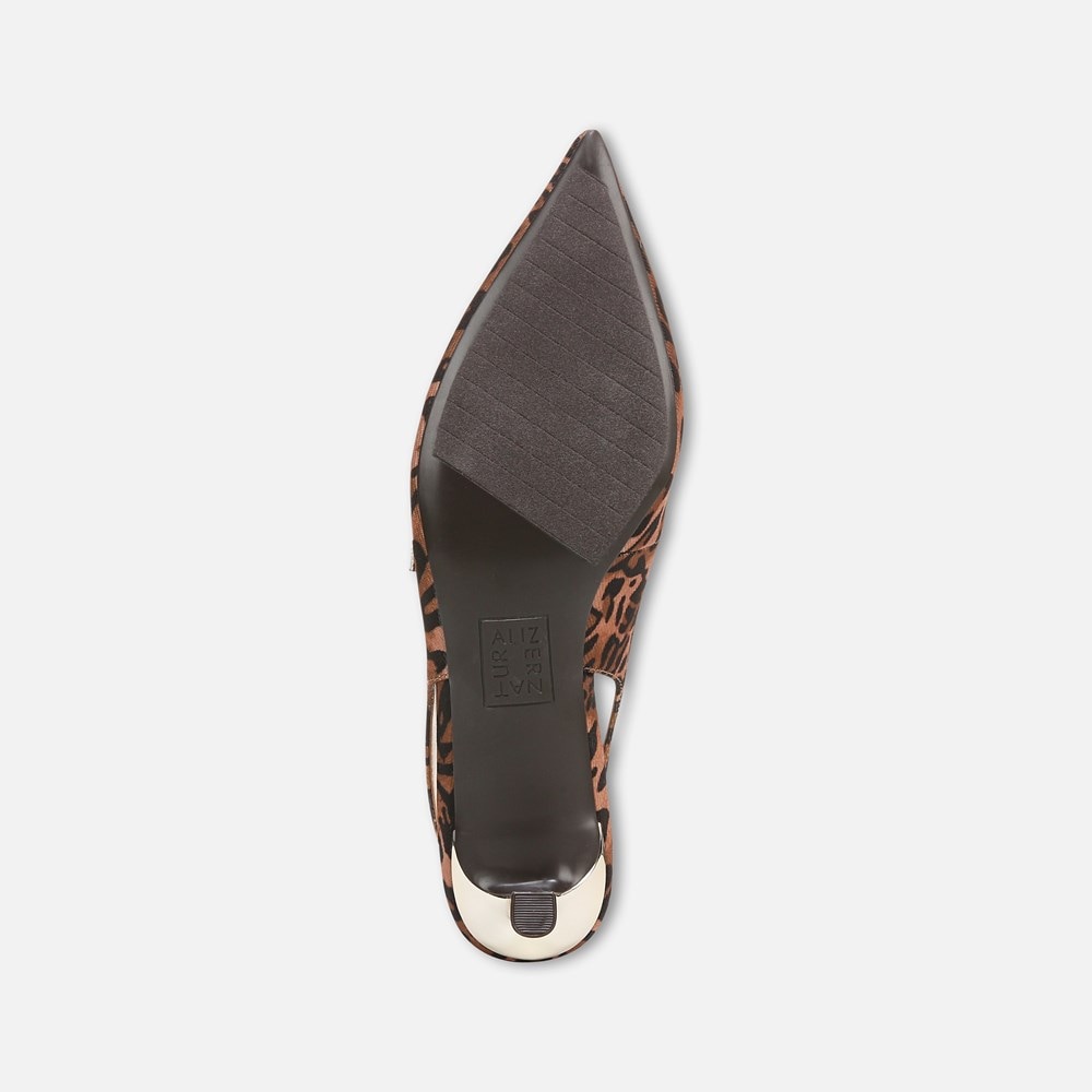 Naturalizer Grayson Mary Jane Slingback - Leopard Print Fabric