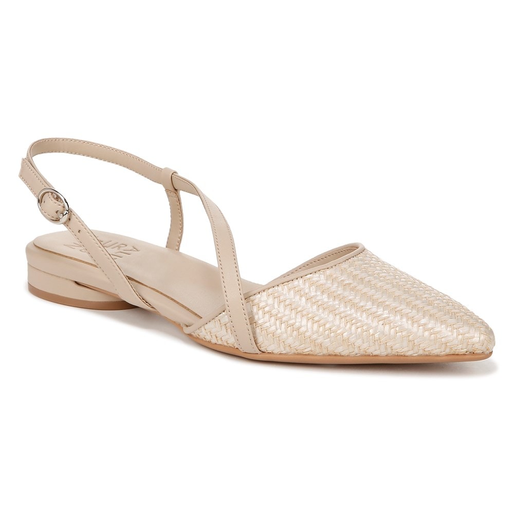 Naturalizer Hawaii Slingback Flat - Opal Natural / Tan Fabric