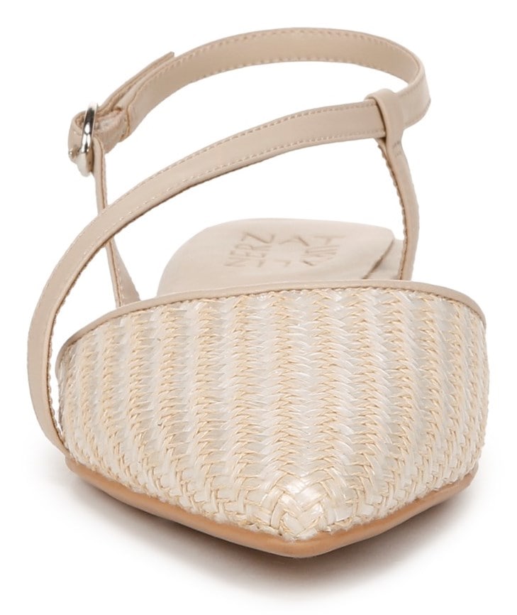 Naturalizer Hawaii Slingback Flat - Opal Natural / Tan Fabric