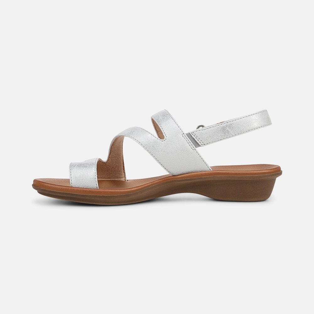Naturalizer Soul Shakina Sandal - Silver Faux Leather