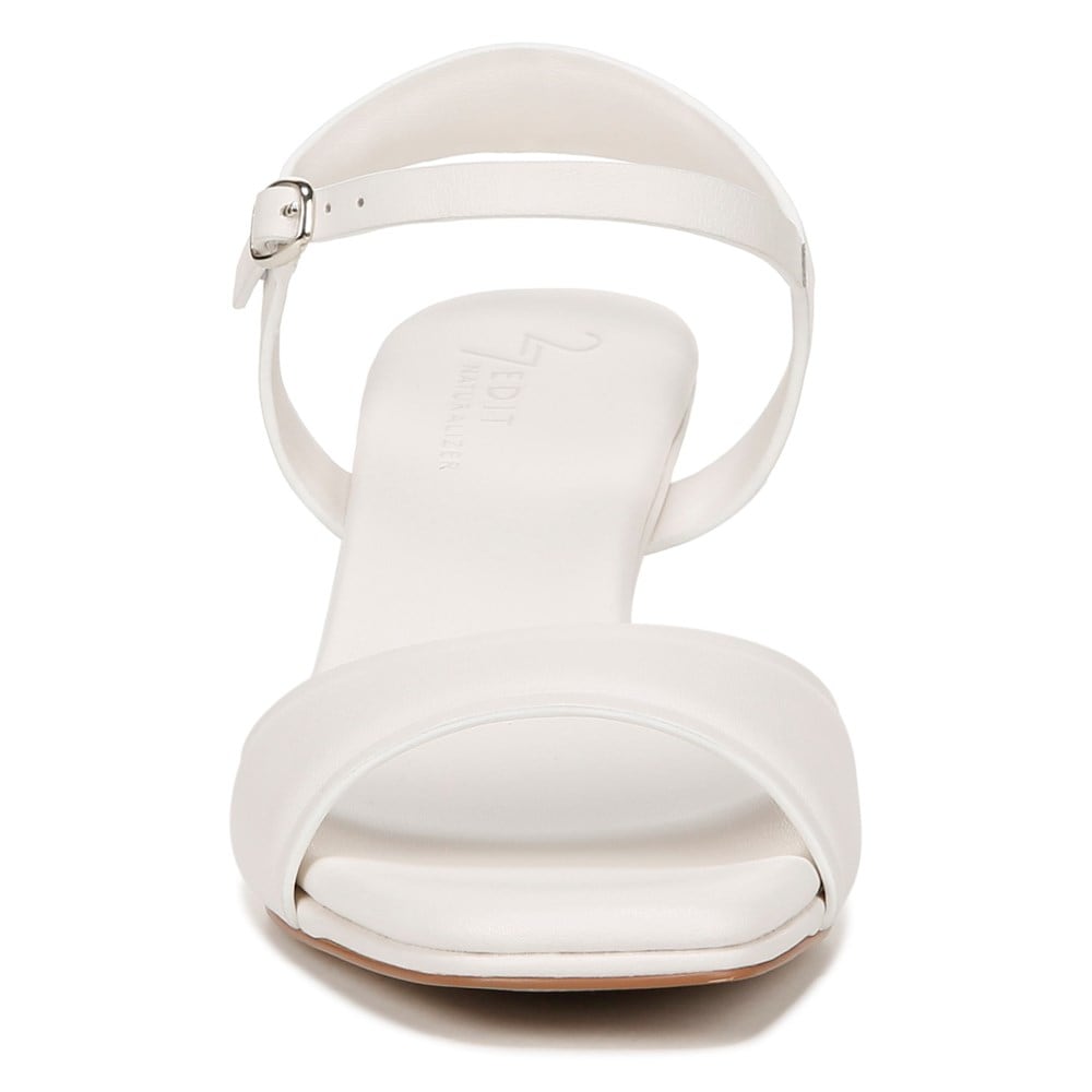 Naturalizer 27 EDIT Grace Dress Sandal - Warm White Leather