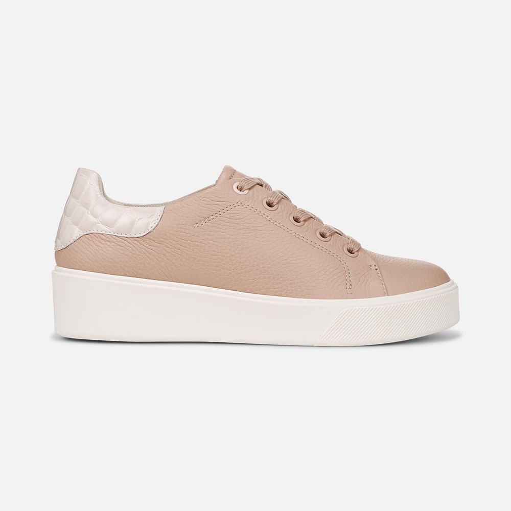 Naturalizer Morrison 2.0 Lace Up Sneaker - Vintage Mauve Leather