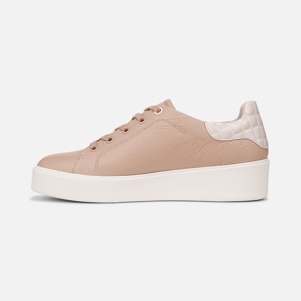Naturalizer Morrison 2.0 Lace Up Sneaker - Vintage Mauve Leather