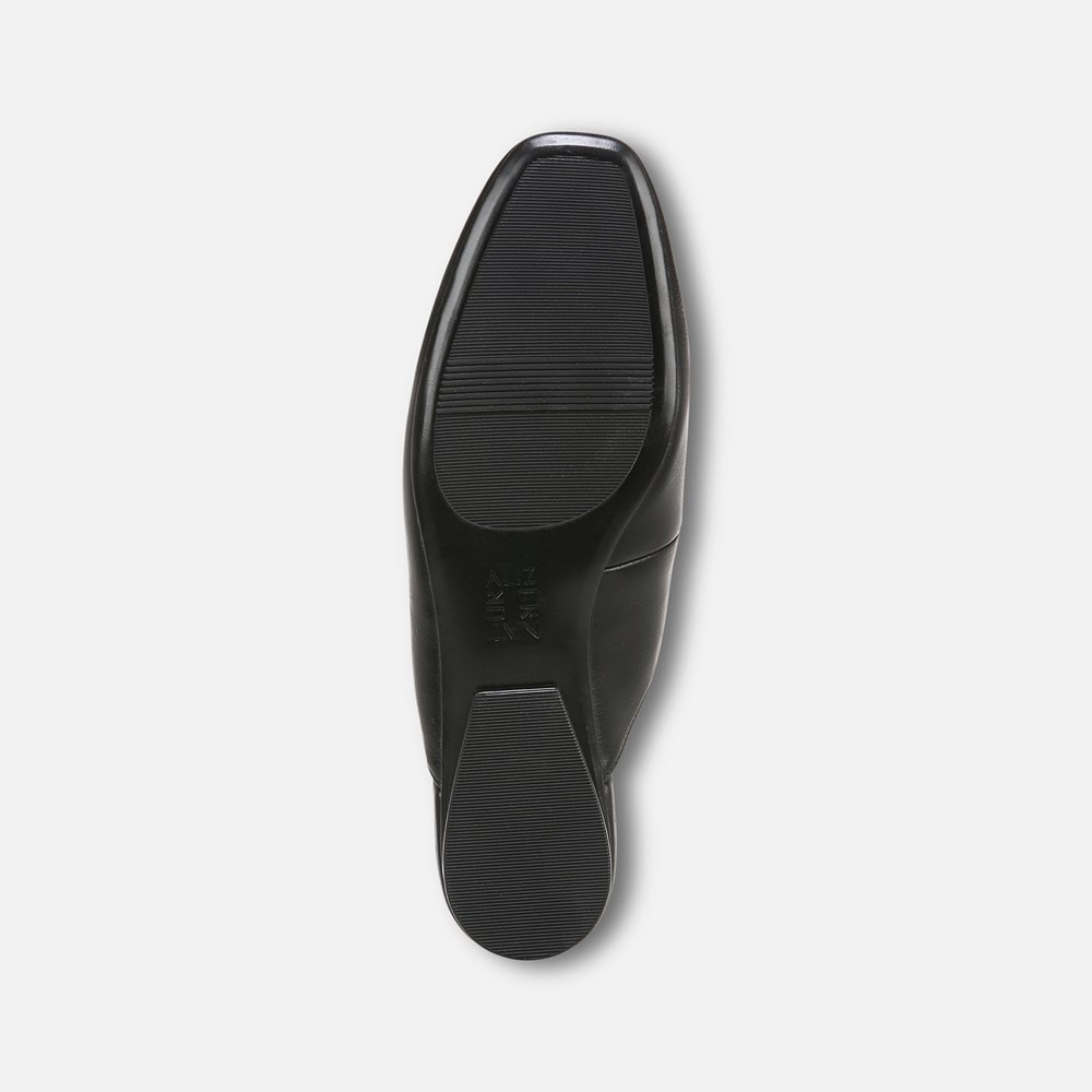 Naturalizer Apple Mary Jane Mule - Black Faux Leather