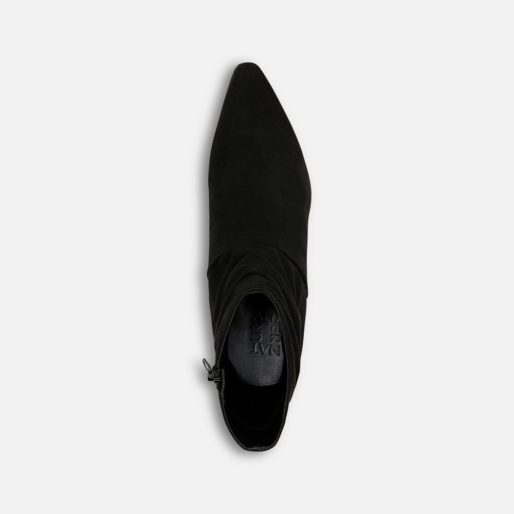 Naturalizer Tribute Ankle Bootie - Black Fabric