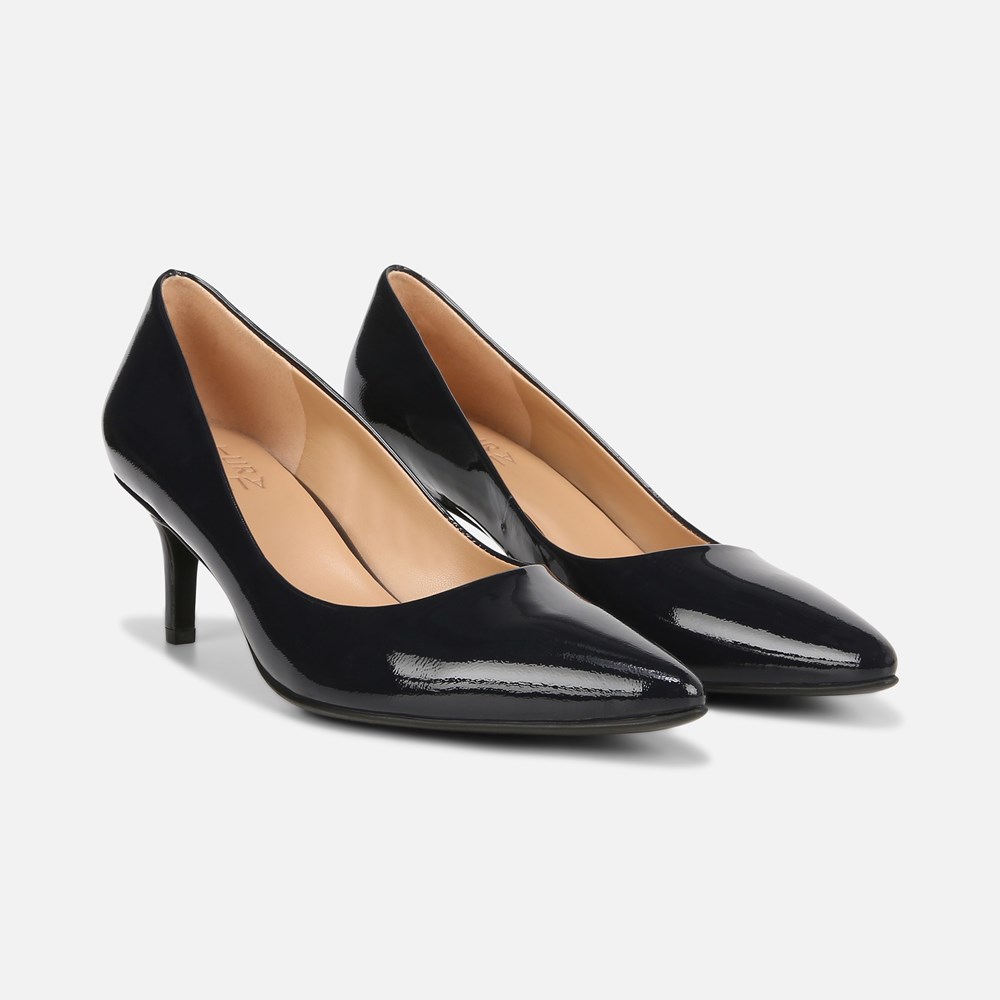 Naturalizer Everly Pump - French Navy Leather
