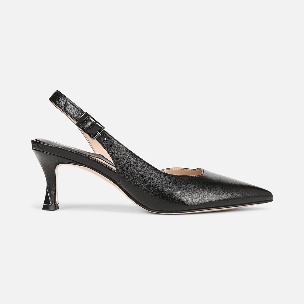 Naturalizer 27 EDIT Felicia 4 Slingback Dress Shoe - Black Leather