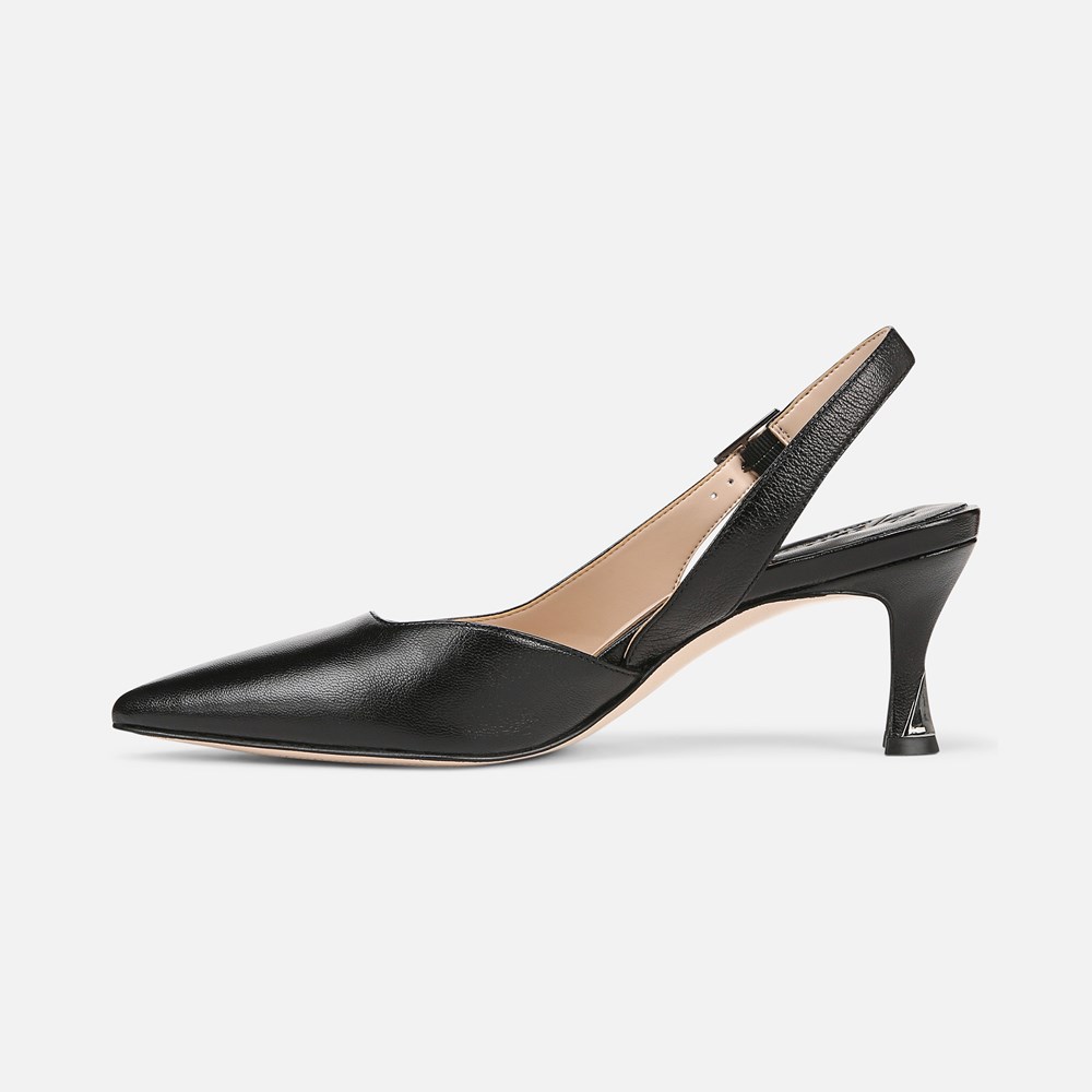 Naturalizer 27 EDIT Felicia 4 Slingback Dress Shoe - Black Leather