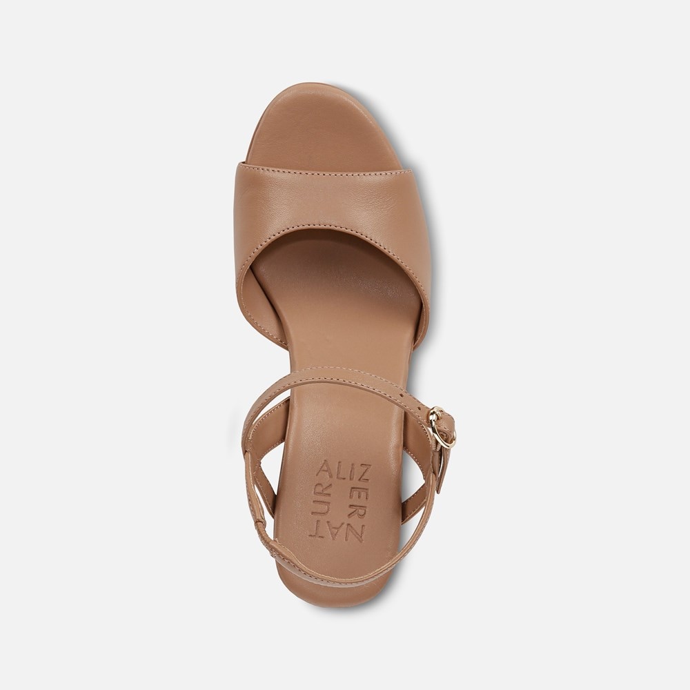 Naturalizer Lala Dress Sandal - Taupe Leather