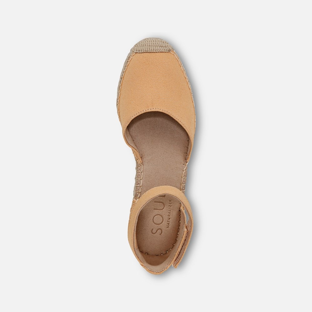 Naturalizer SOUL Wren Espadrille - Yellow Canvas