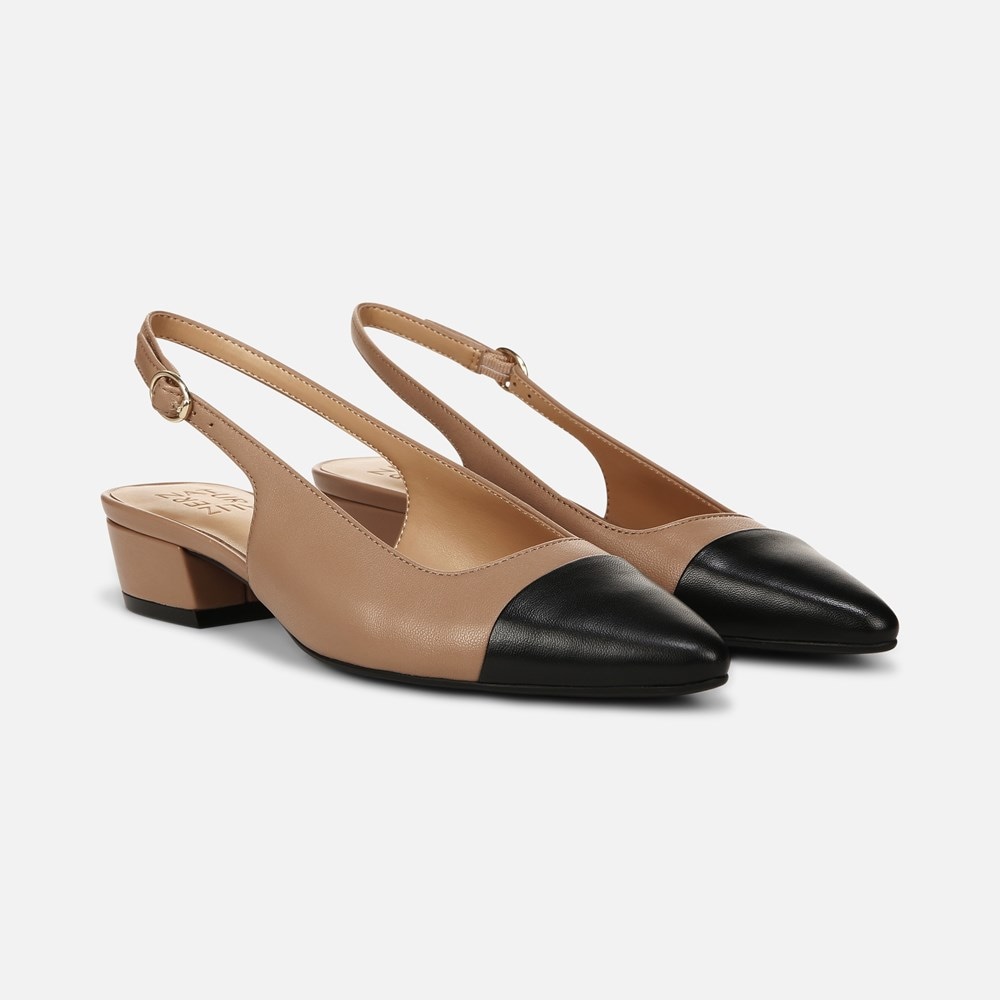 Naturalizer Banks Slingback - Taupe Leather