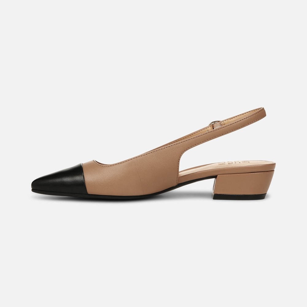 Naturalizer Banks Slingback - Taupe Leather