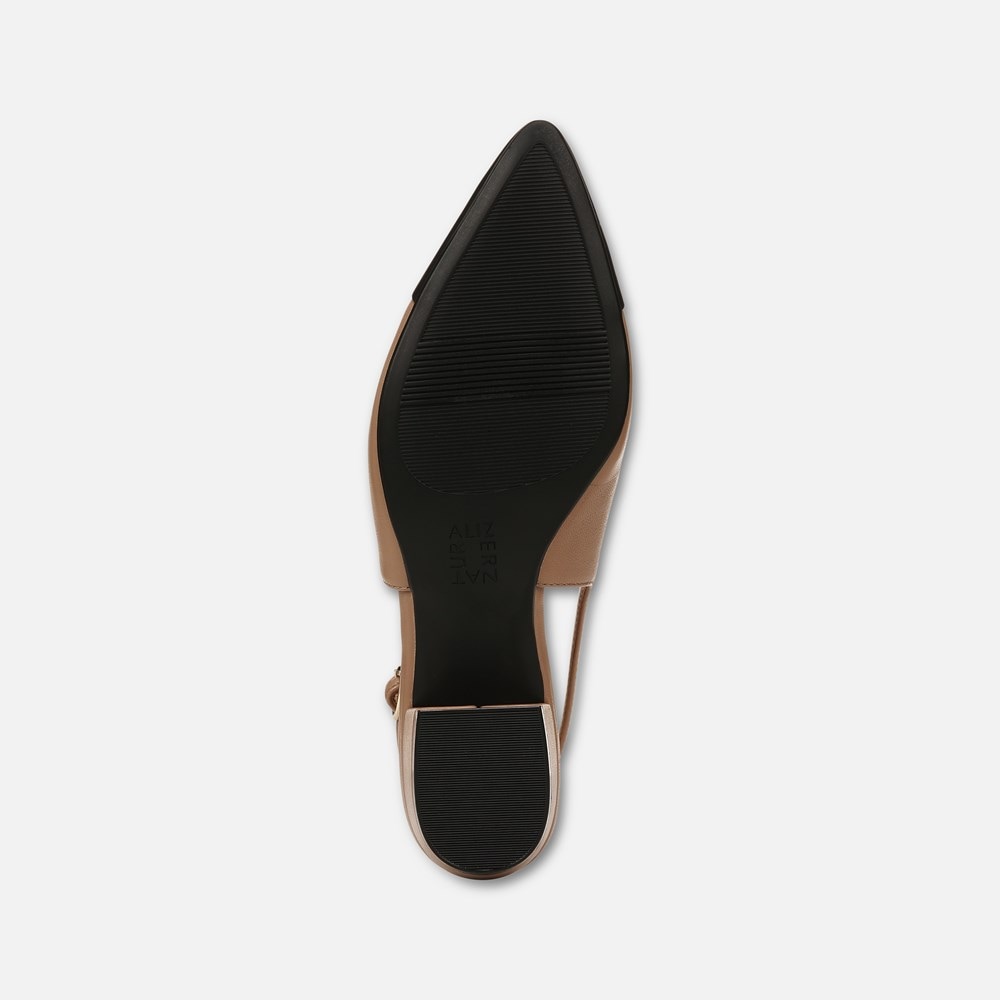 Naturalizer Banks Slingback - Taupe Leather