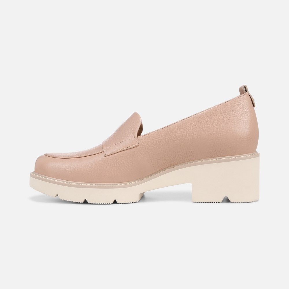 Naturalizer Darry Lug Sole Loafer - Vintage Mauve Leather