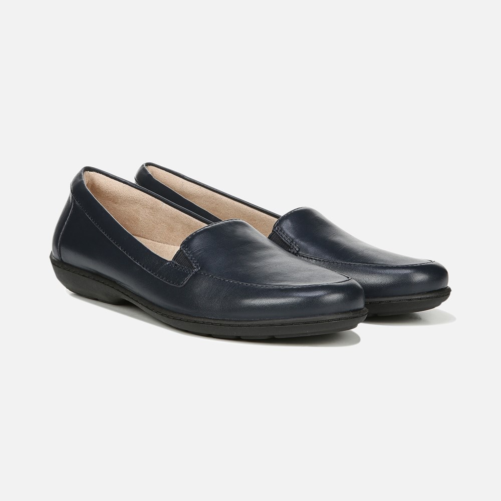 Naturalizer SOUL Kacy Flat - Navy Leather