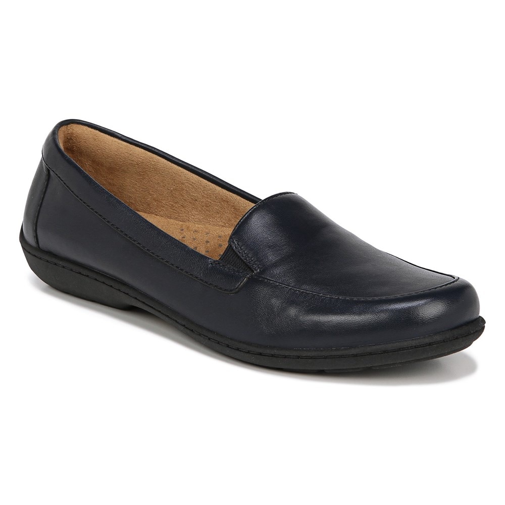 Naturalizer SOUL Kacy Flat - Navy Leather