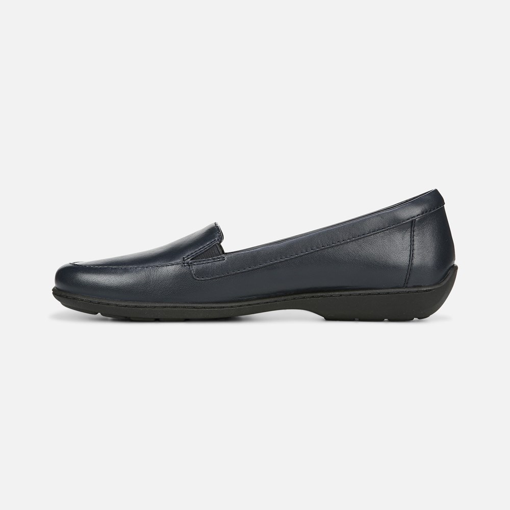 Naturalizer SOUL Kacy Flat - Navy Leather