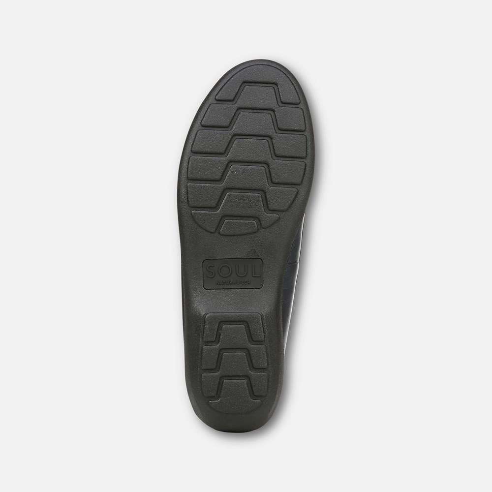 Naturalizer SOUL Kacy Flat - Navy Leather