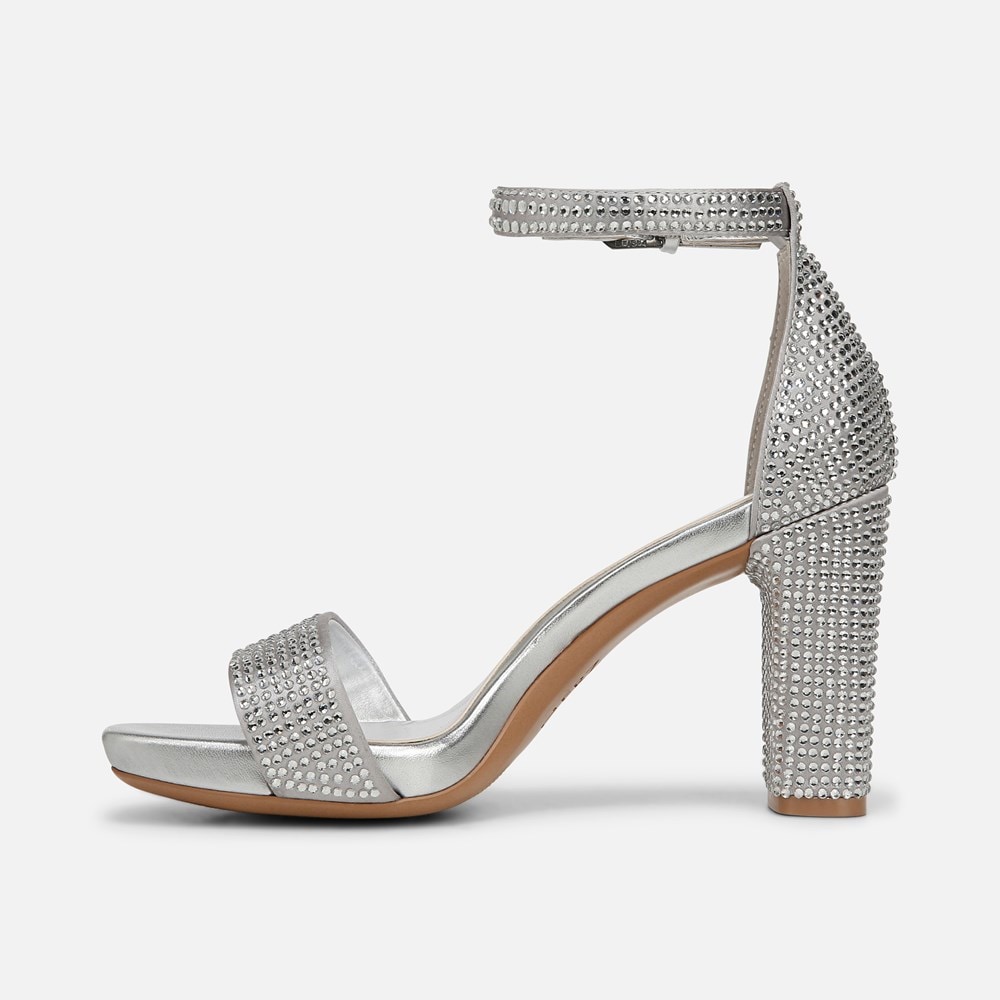 Naturalizer Joy Dress Sandal - Silver Satin