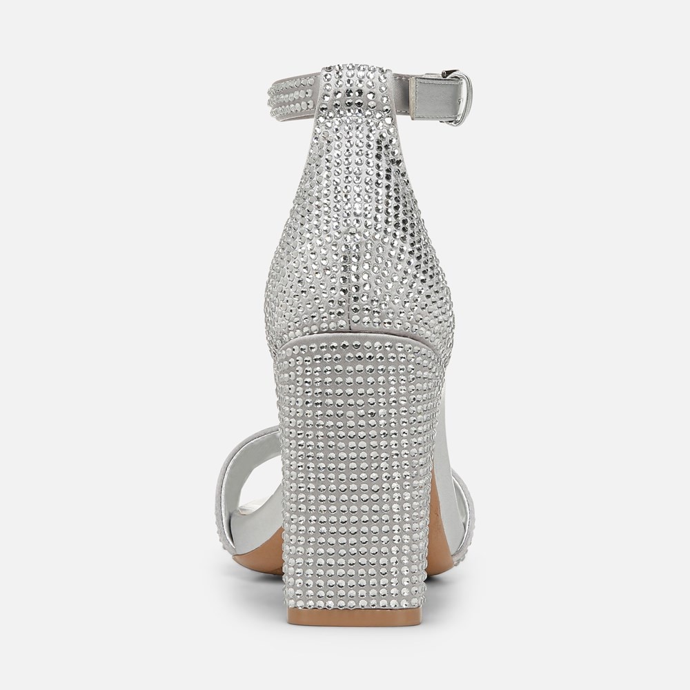 Naturalizer Joy Dress Sandal - Silver Satin