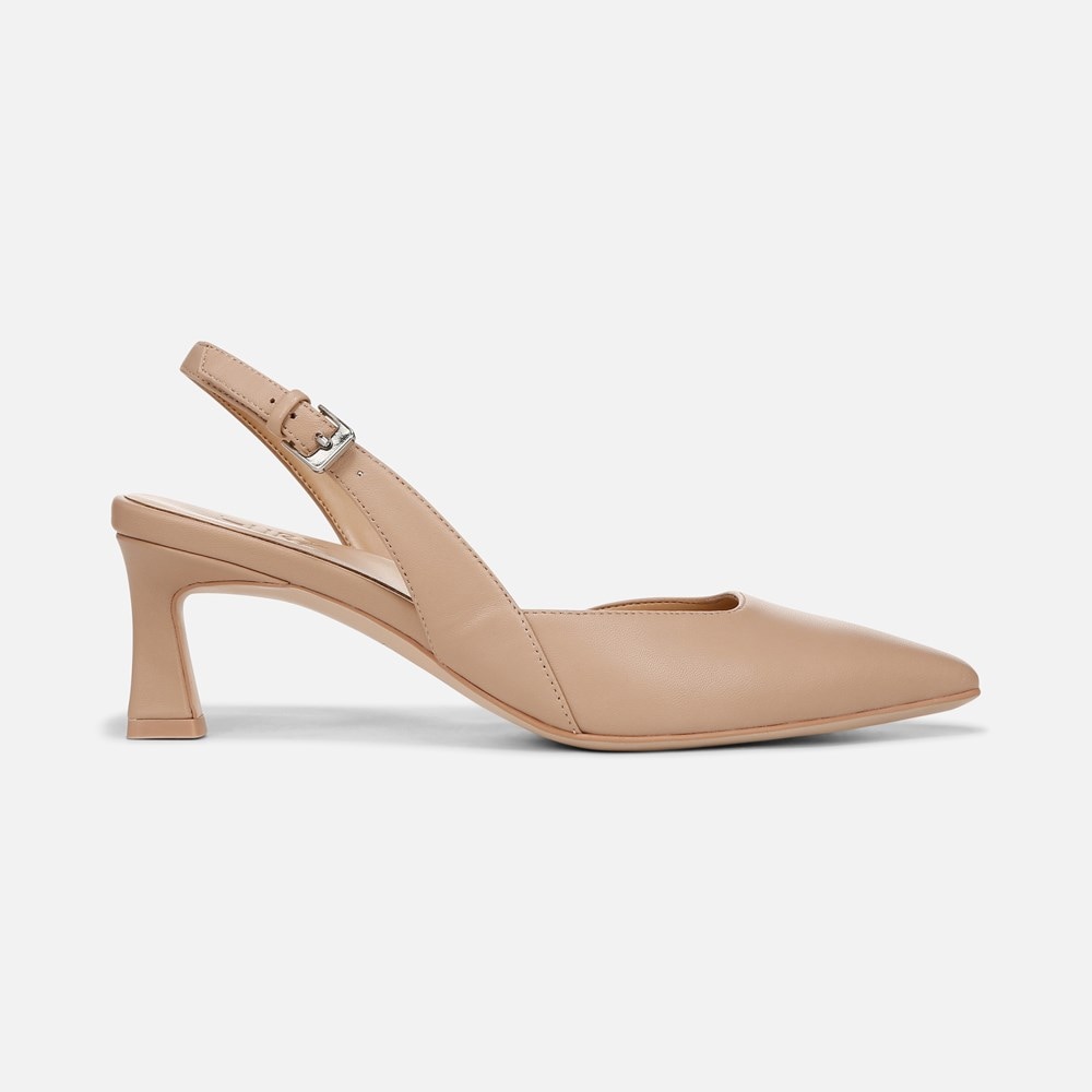 Naturalizer Dalary Slingback Pump - Creme Brulee Leather