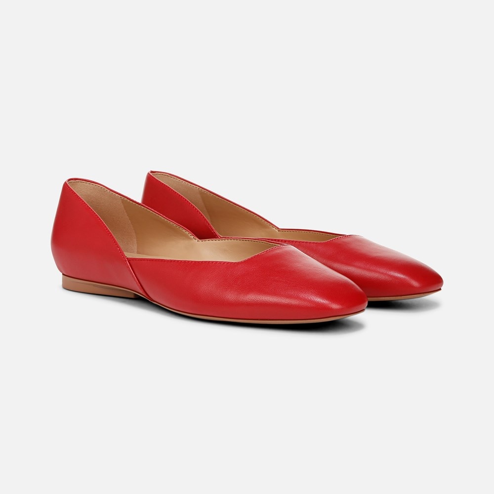 Naturalizer Cody Flat - Crimson Red Leather