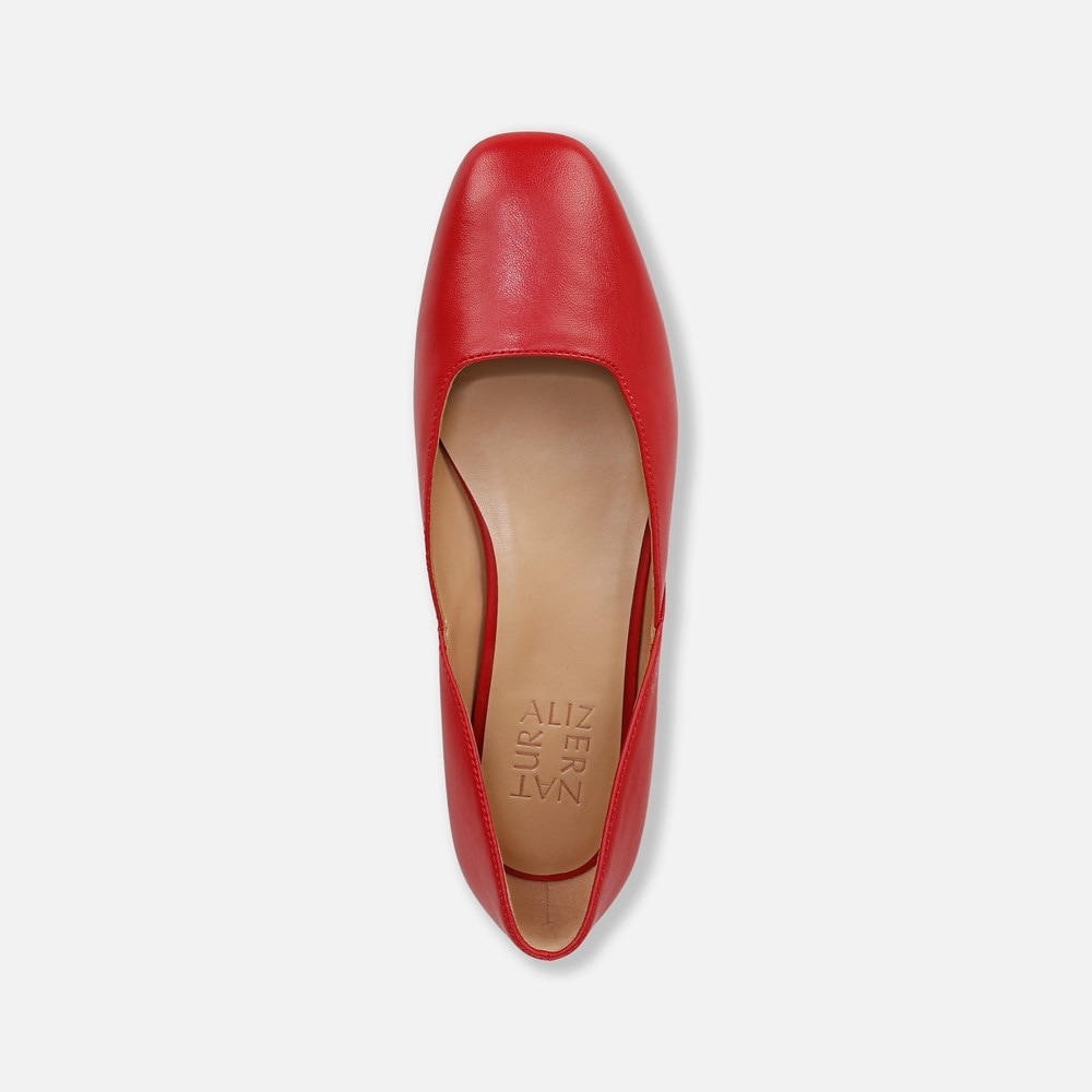 Naturalizer Cody Flat - Crimson Red Leather