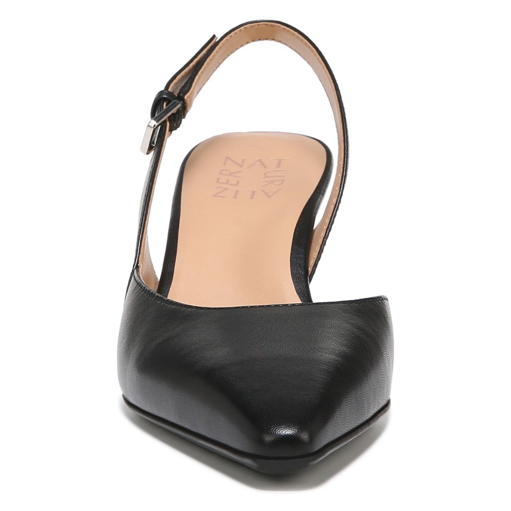 Naturalizer Dalary Slingback Pump - Black Leather