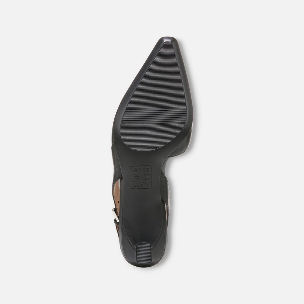 Naturalizer Dalary Slingback Pump - Black Leather