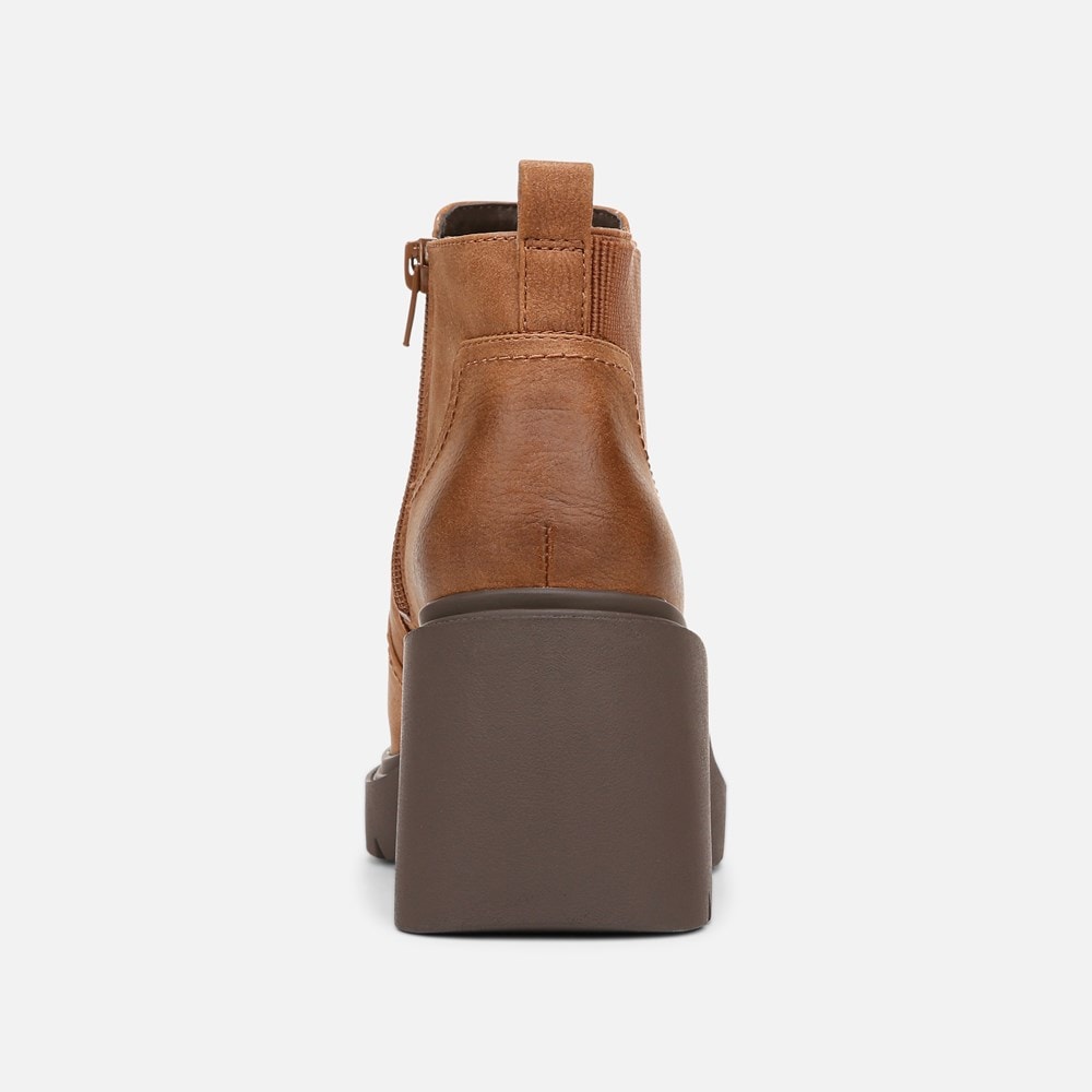 Naturalizer Soul Cora Ankle Boot - English Tea Faux Leather