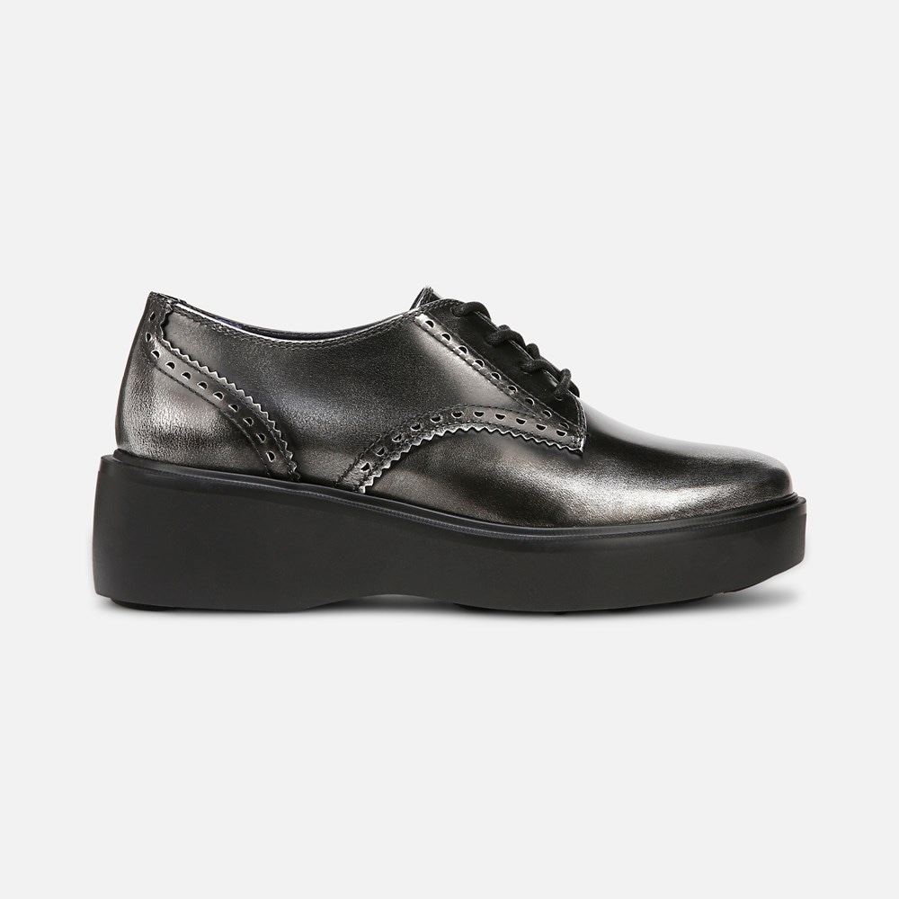 Naturalizer Obtain Lace up Derby - Silver Leather